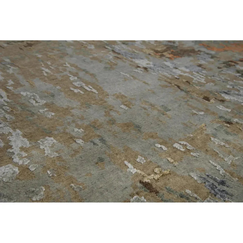 Buna Abstract Orange Large Area Rugs For Living Room - LOOMLAN - LOOMLAN - Area Rugs