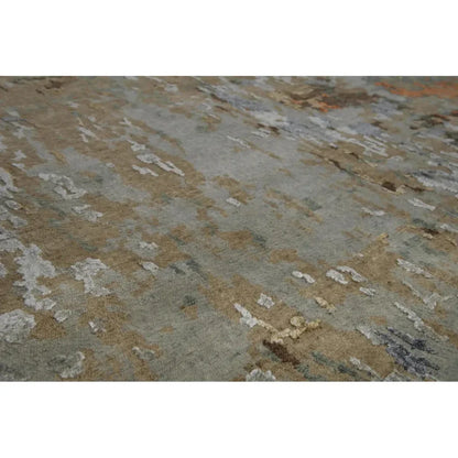 Buna Abstract Orange Large Area Rugs For Living Room - LOOMLAN - LOOMLAN - Area Rugs