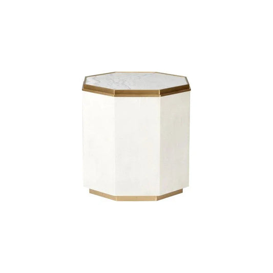 Bunching Grass Cloth Warpped Cocktail Table - LOOMLAN - Chelsea House - Side Tables