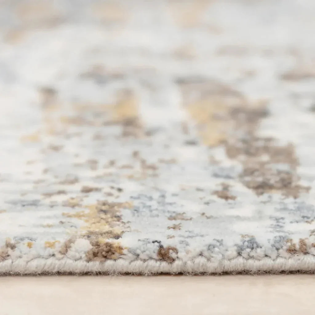 Bung Abstract Blue Large Area Rugs For Living Room - LOOMLAN - LOOMLAN - Area Rugs