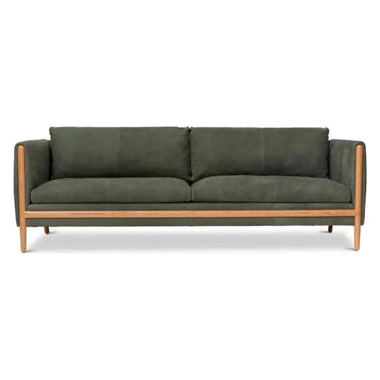 Bungalow Eco - conscious Customized Leather Sofa - LOOMLAN - One For Victory - Sofas & Loveseats