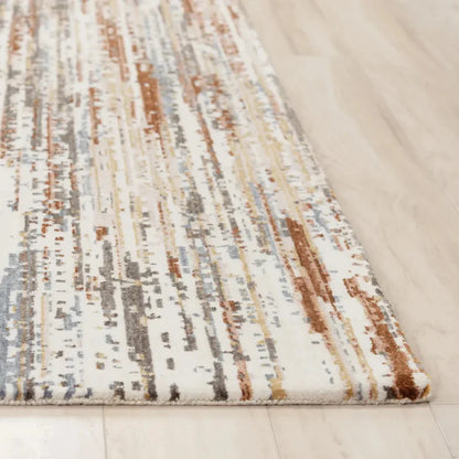 Buol Abstract Rust Large Area Rugs For Living Room - LOOMLAN - LOOMLAN - Area Rugs