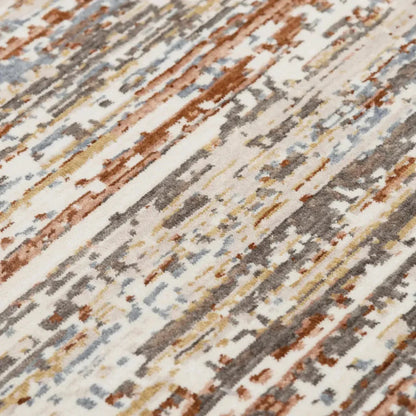 Buol Abstract Rust Large Area Rugs For Living Room - LOOMLAN - LOOMLAN - Area Rugs