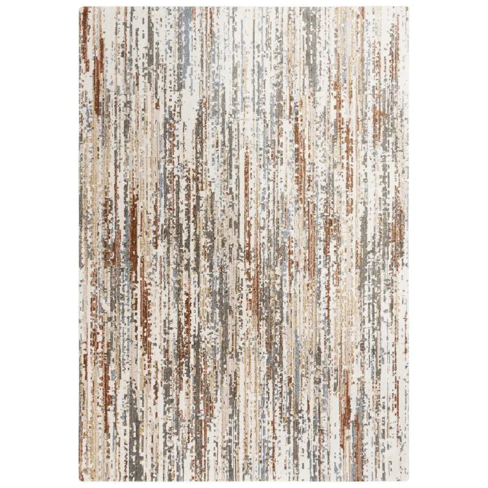 Buol Abstract Rust Large Area Rugs For Living Room - LOOMLAN - LOOMLAN - Area Rugs