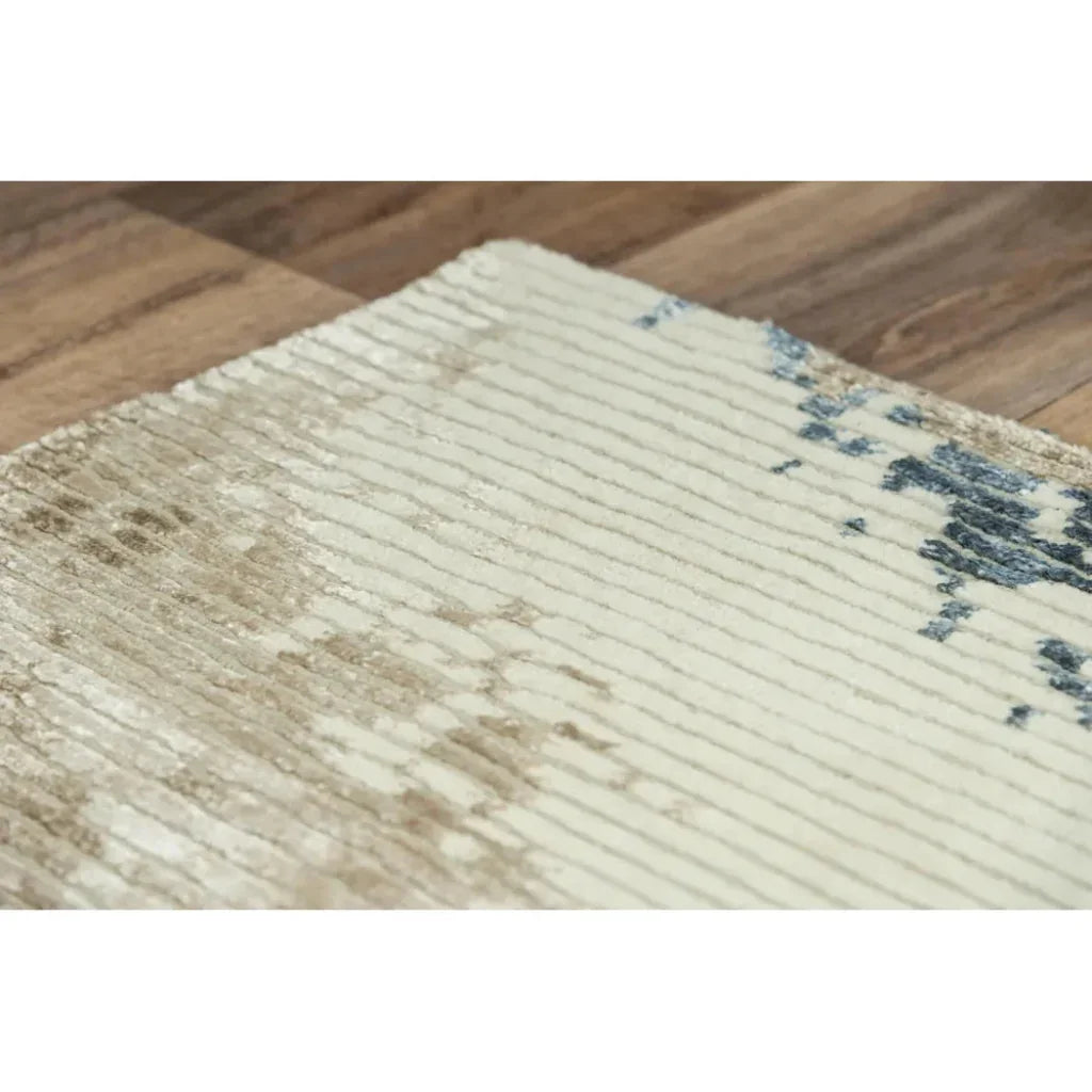 Bura Abstract Beige Large Area Rugs For Living Room - LOOMLAN - LOOMLAN - Area Rugs