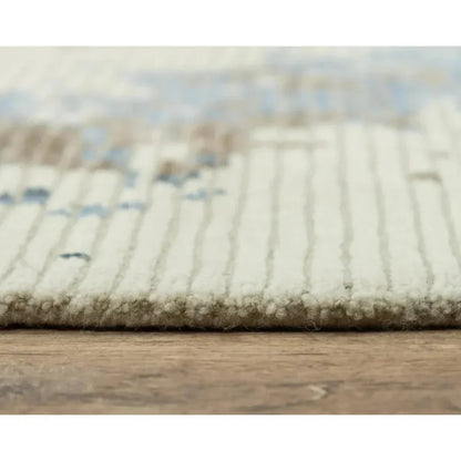 Bura Abstract Beige Large Area Rugs For Living Room - LOOMLAN - LOOMLAN - Area Rugs