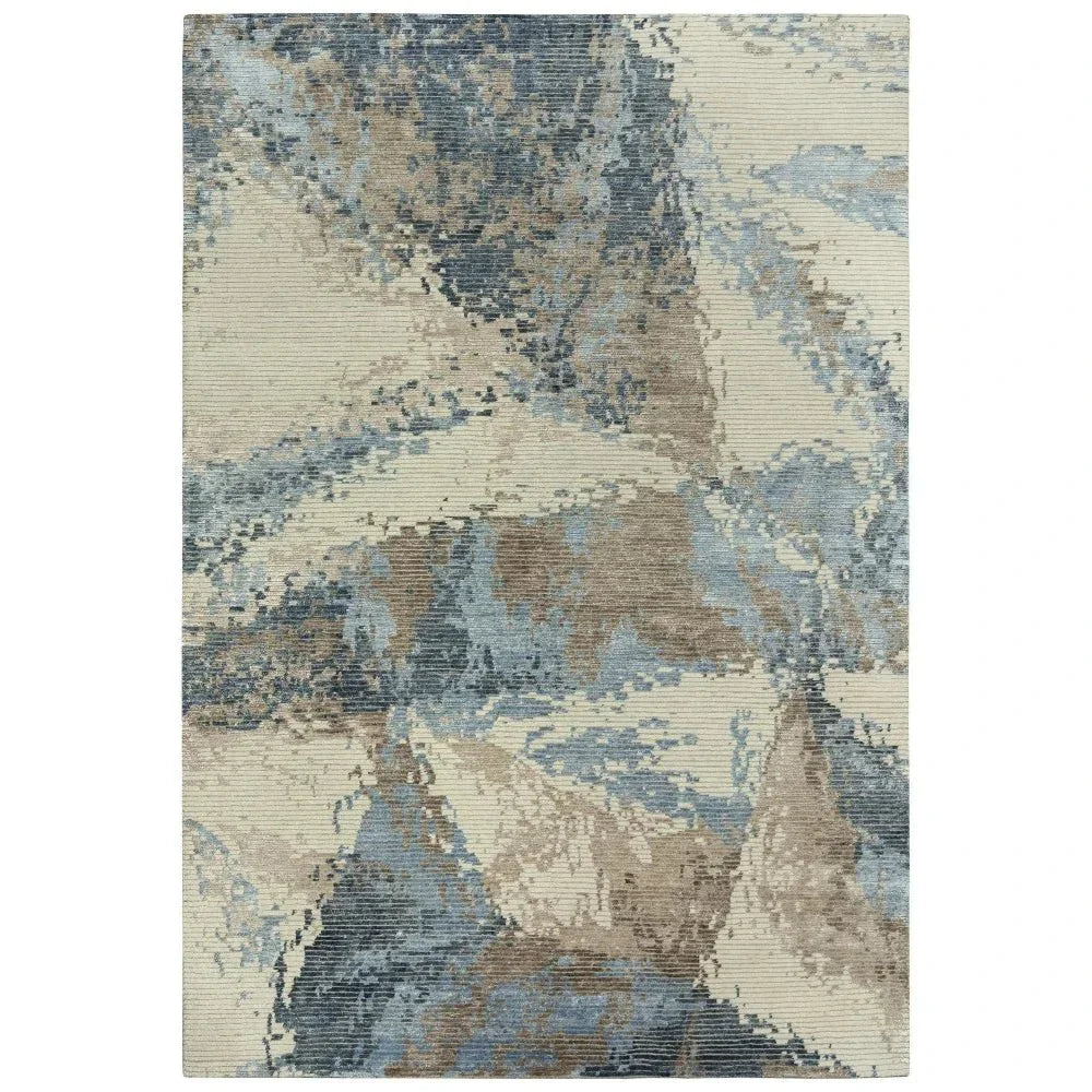 Bura Abstract Beige Large Area Rugs For Living Room - LOOMLAN - LOOMLAN - Area Rugs