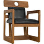 Buraco Arm Chair, Teak - LOOMLAN - Noir - Accent Chairs