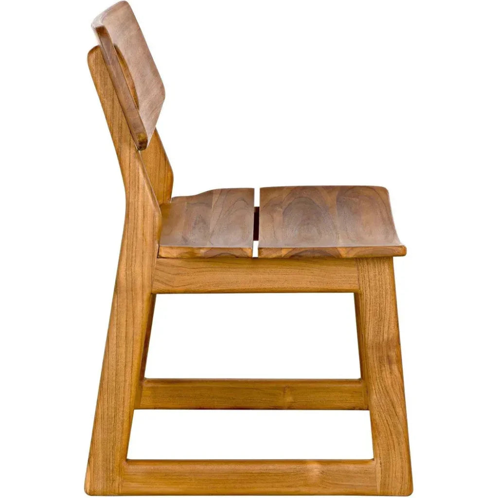 Buraco Chair, Teak - LOOMLAN - Noir - Dining Chairs