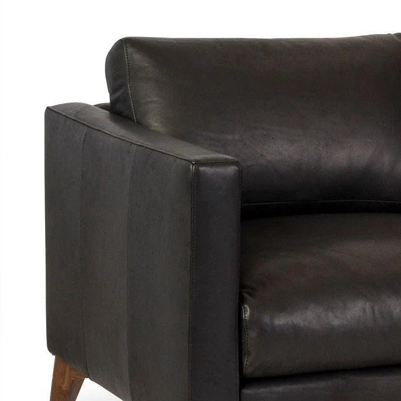 Burbank Leather Club Chair Environmentally Friendly - LOOMLAN - One For Victory - Club Chairs