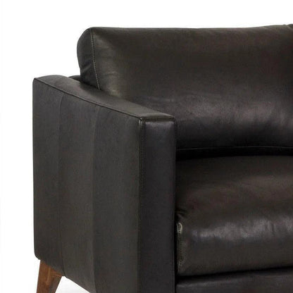 Burbank Leather Club Chair Environmentally Friendly - LOOMLAN - One For Victory - Club Chairs