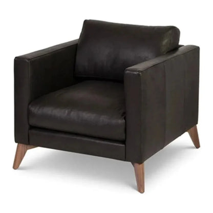 Burbank Leather Club Chair Environmentally Friendly - LOOMLAN - One For Victory - Club Chairs