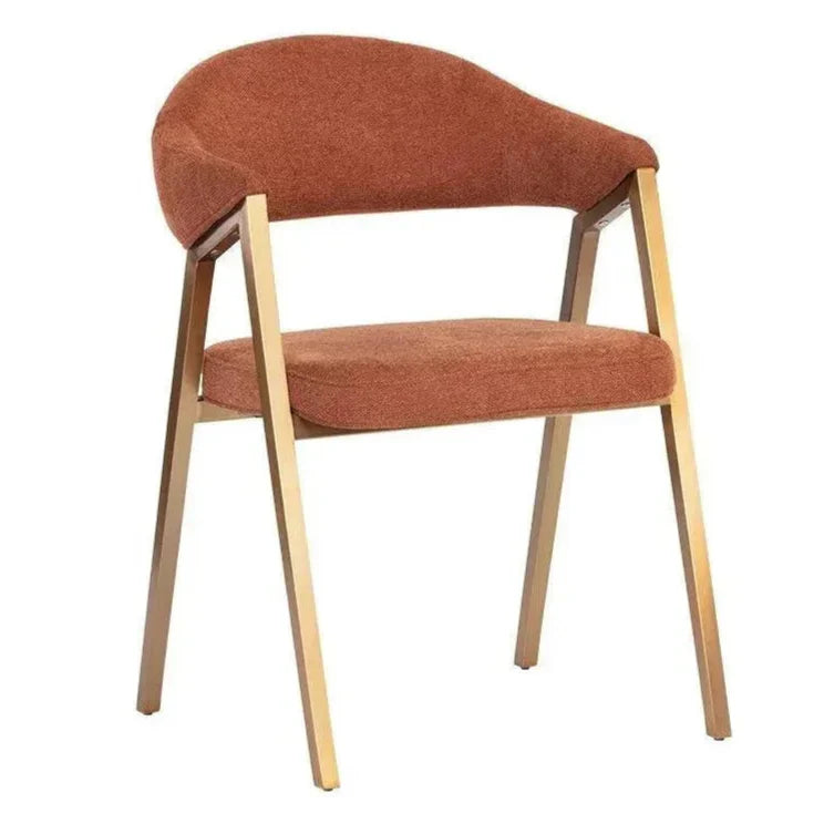 Burgos Fabric Dining Armchair - LOOMLAN - SUNPAN - Dining Chairs