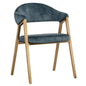 Burgos Fabric Dining Armchair - LOOMLAN - SUNPAN - Dining Chairs