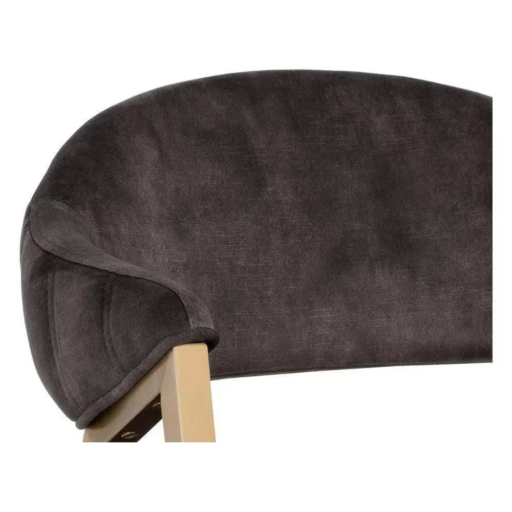 Burgos Fabric Dining Armchair - LOOMLAN - SUNPAN - Dining Chairs