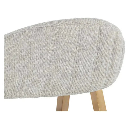 Burgos Fabric Dining Armchair - LOOMLAN - SUNPAN - Dining Chairs