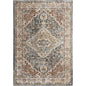 Burk Medallion Dark Rust Large Area Rugs - LOOMLAN - LOOMLAN - Area Rugs