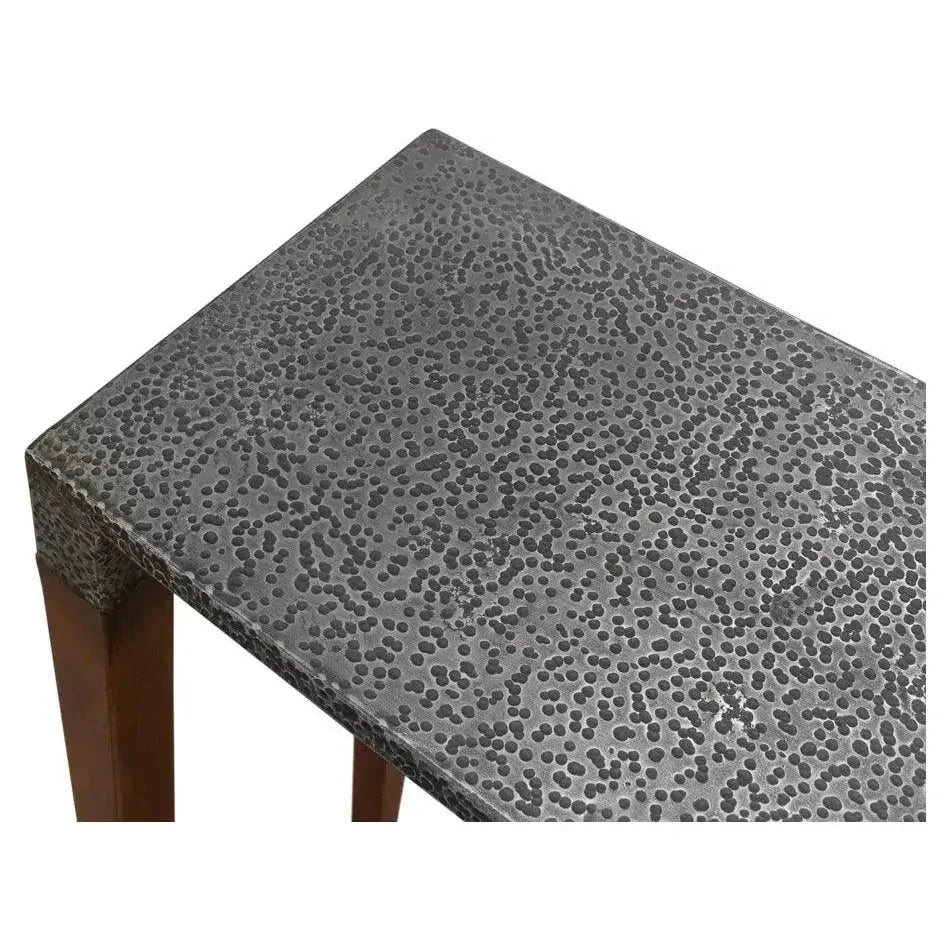 Burnford Console Table Antiqued Finish - LOOMLAN - Sarreid - Console Tables