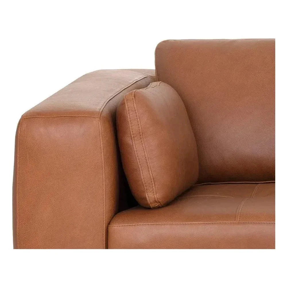 Burr Leather Sofa - LOOMLAN - SUNPAN - Sofas & Loveseats