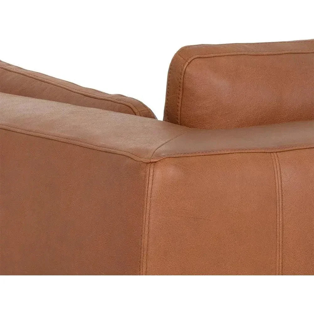 Burr Leather Sofa - LOOMLAN - SUNPAN - Sofas & Loveseats