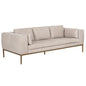 Burr Leather Sofa - LOOMLAN - SUNPAN - Sofas & Loveseats