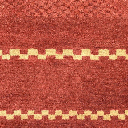 Burr Wool Red Hallway Kitchen Runner Rug - LOOMLAN - LOOMLAN - Area Rugs