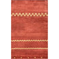 Burr Wool Red Hallway Kitchen Runner Rug - LOOMLAN - LOOMLAN - Area Rugs