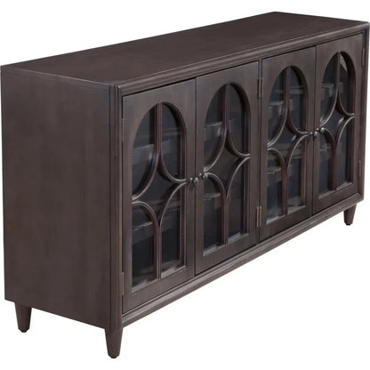 Burton Wood Black Server - LOOMLAN - Bassett Mirror - Sideboards