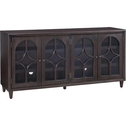 Burton Wood Black Server - LOOMLAN - Bassett Mirror - Sideboards