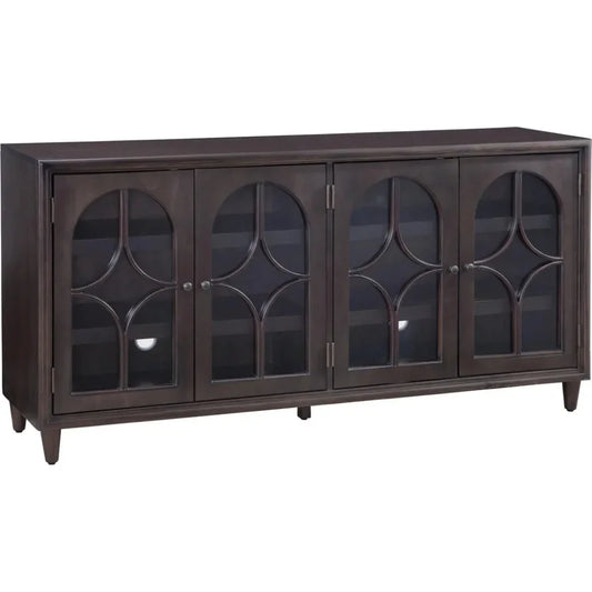 Burton Wood Black Server - LOOMLAN - Bassett Mirror - Sideboards