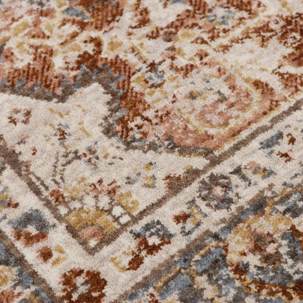 Bury Medallion / Multi Large Area Rugs For Living Room - LOOMLAN - LOOMLAN - Area Rugs