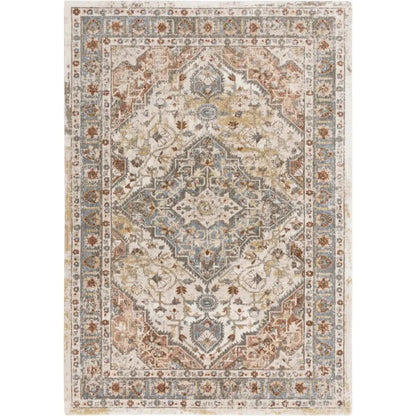 Bury Medallion / Multi Large Area Rugs For Living Room - LOOMLAN - LOOMLAN - Area Rugs
