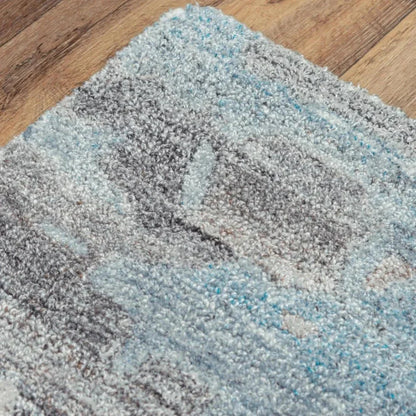 Bute Abstract Gray Area Rugs For Living Room - LOOMLAN - LOOMLAN - Area Rugs