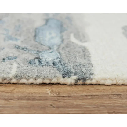 Bute Abstract Gray Area Rugs For Living Room - LOOMLAN - LOOMLAN - Area Rugs