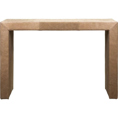 Butler Leather Living Room Console Table - LOOMLAN - Console Tables