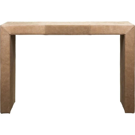 Butler Leather Living Room Console Table - LOOMLAN - Console Tables