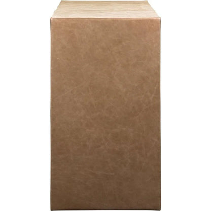 Butler Leather Living Room Console Table - LOOMLAN - Console Tables