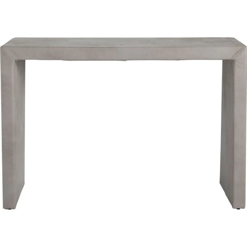 Butler Leather Living Room Console Table - LOOMLAN - Console Tables