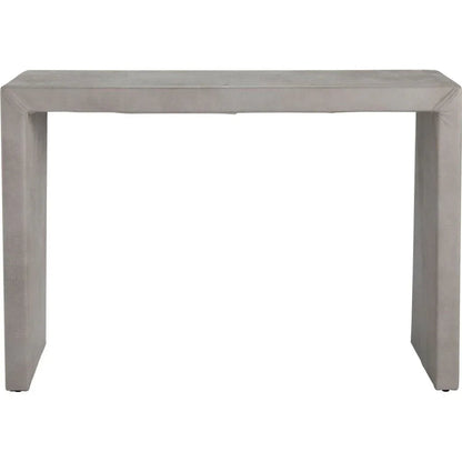 Butler Leather Living Room Console Table - LOOMLAN - Console Tables