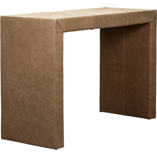 Butler Leather Living Room Console Table - LOOMLAN - Console Tables