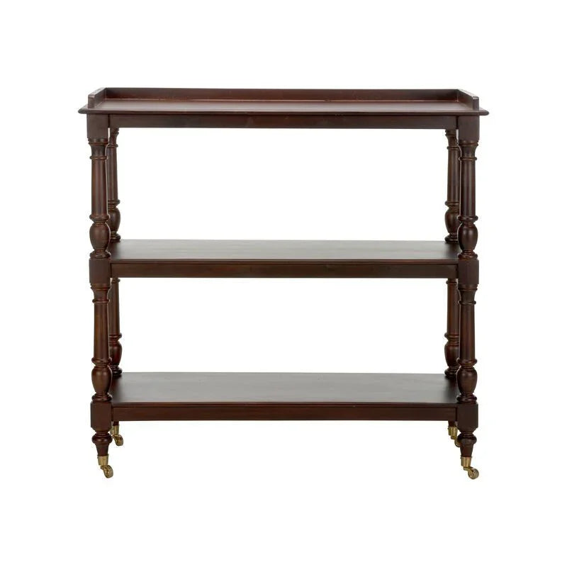 Butlers Wood Made Trolley - LOOMLAN - Chelsea House - Etageres