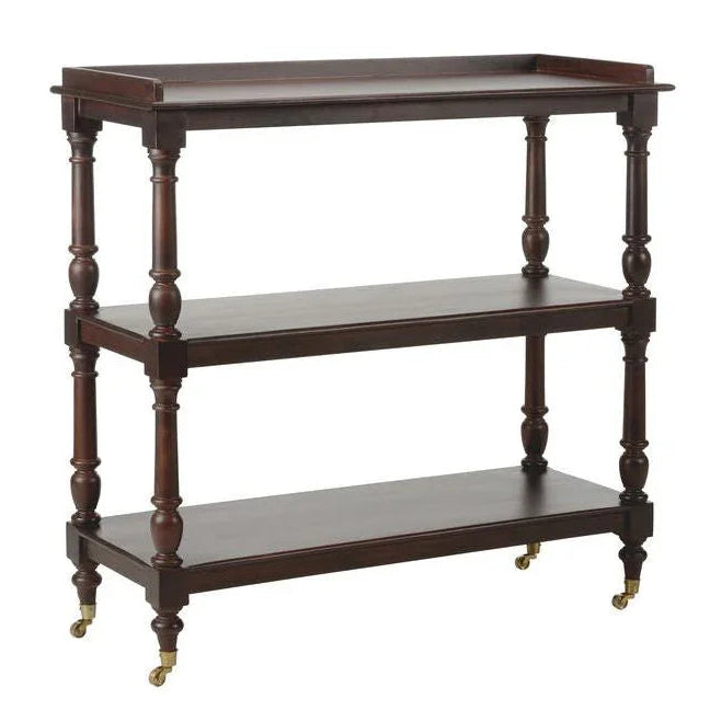 Butlers Wood Made Trolley - LOOMLAN - Chelsea House - Etageres