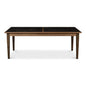 Butterfly Brown Extendable Dining Table Seats 10 People-Dining Tables-Sarreid-LOOMLAN