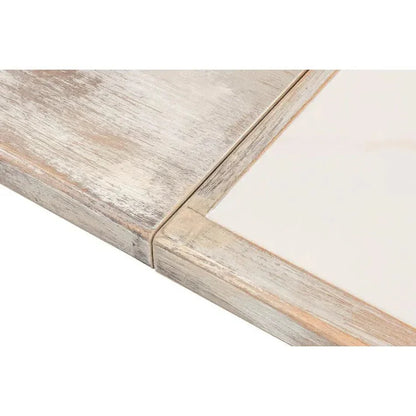 Butterfly Grey Extendable Dining Table Seats 10 People-Dining Tables-Sarreid-LOOMLAN