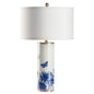 Butterfly White Ceramic Table Lamp