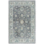 Butu Floral Medallion Gray Area Rugs For Living Room - LOOMLAN - LOOMLAN - Area Rugs