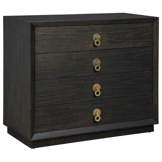 Buxton Solid Wooden Stylish Chest - LOOMLAN - Furniture Classics - Chests