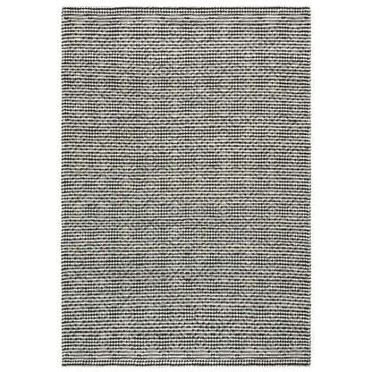 Buza Geometric Black Living Room Rug - LOOMLAN - LOOMLAN - Area Rugs