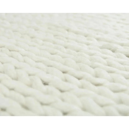 Byas Solid Beige Living Room Rug - LOOMLAN - LOOMLAN - Area Rugs