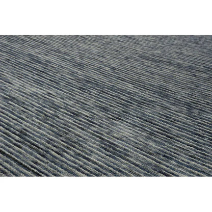 Byes Stripe Blue Area Rugs For Living Room - LOOMLAN - LOOMLAN - Area Rugs